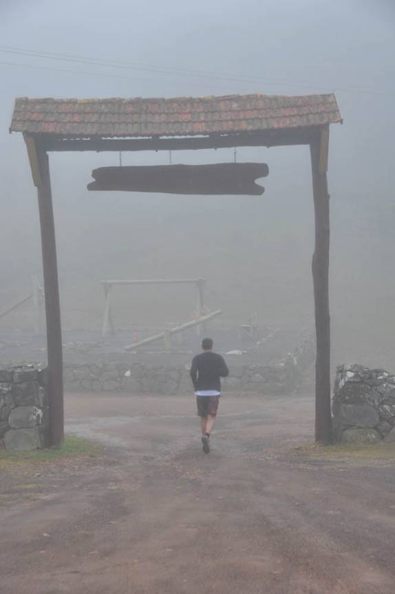 Início do cooper até o Monte Negro, ponto mais alto do Rio Grande do Sul, na região de São José dos Ausentes